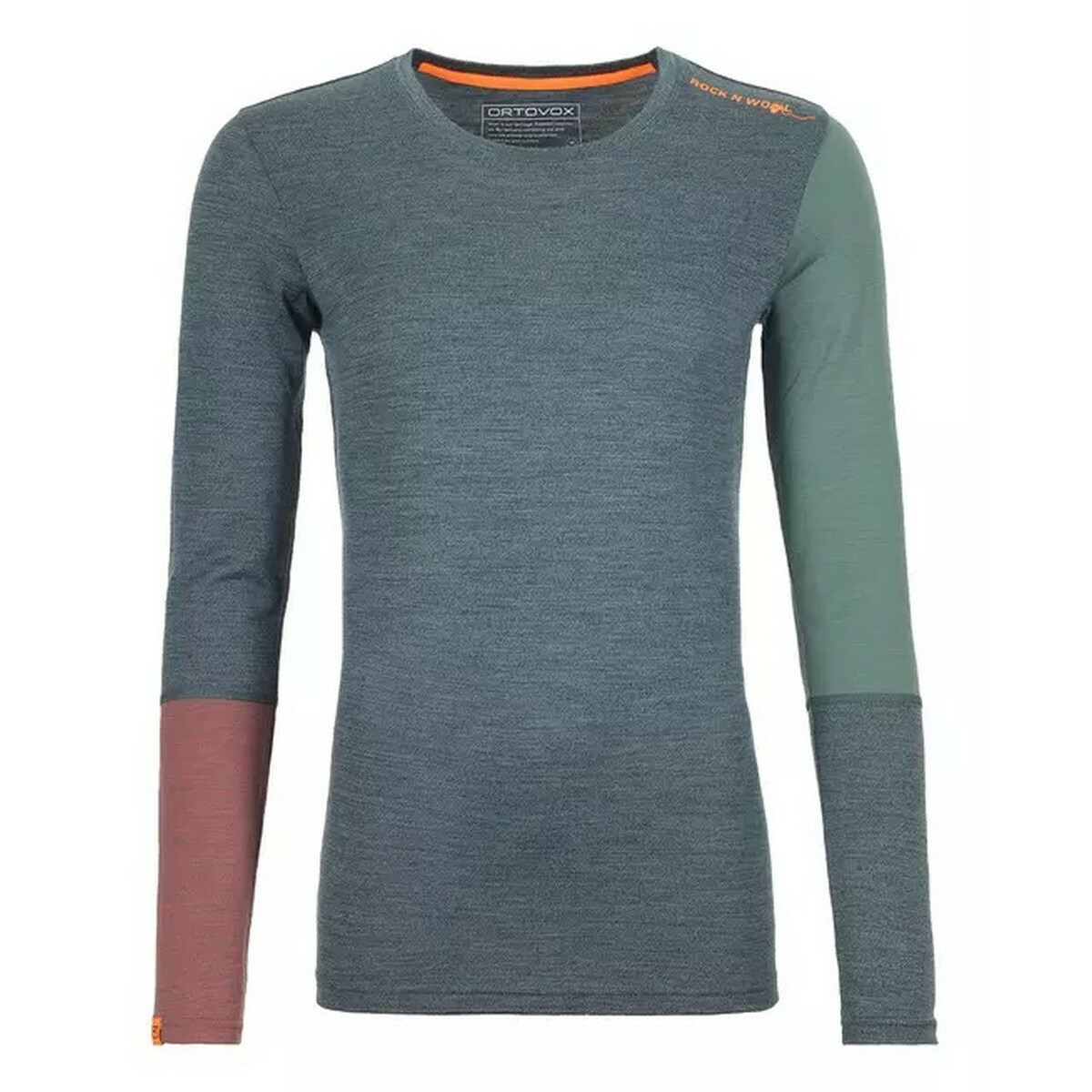 ORTOVOX 185 ROCKNWOOL LONG SLEEVE WOMAN