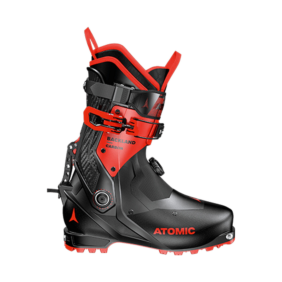 Atomic BACKLAND CARBON black,red