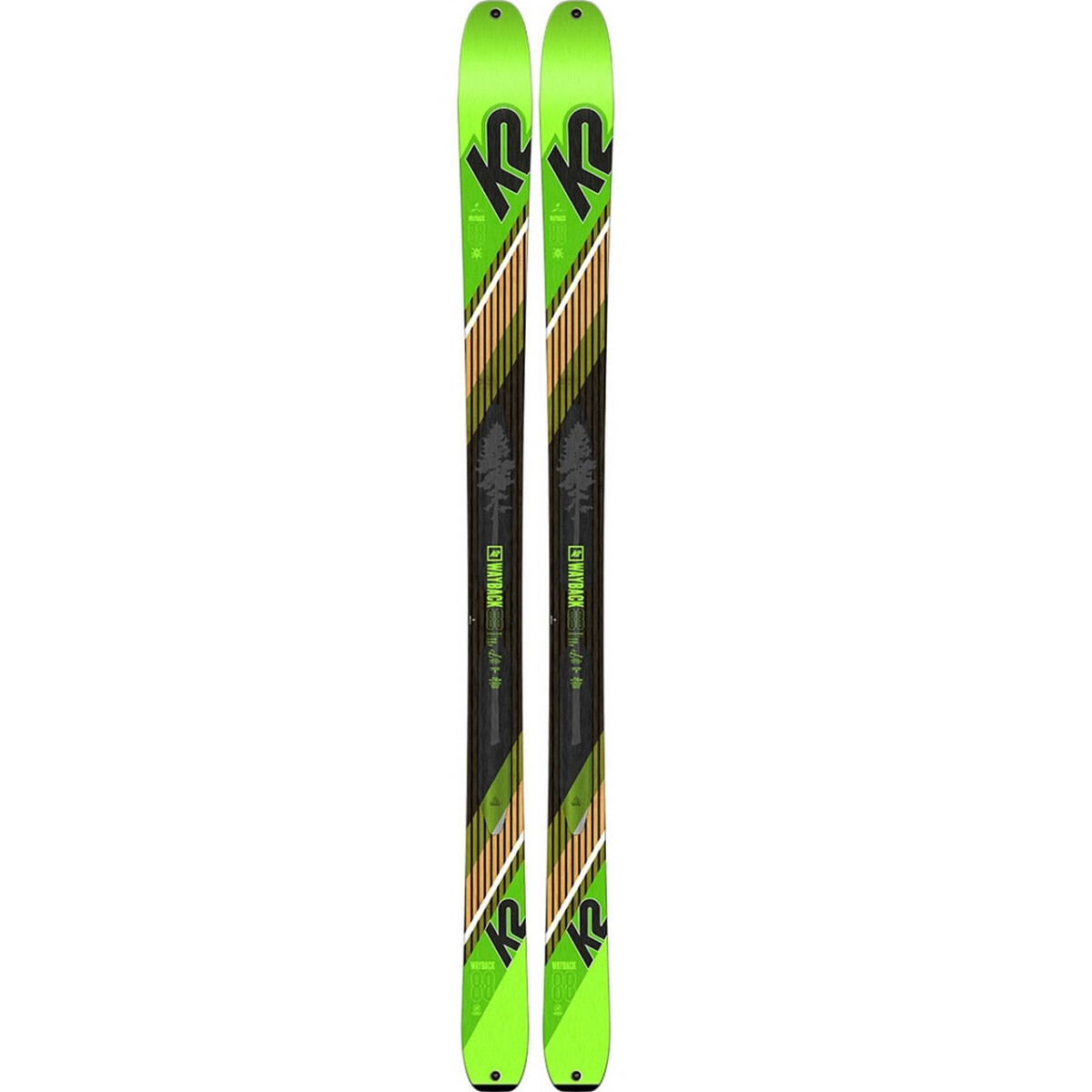 K2 Wayback 88  167cm + Alpinist 10