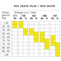 Fischer RCR SKATE med - Set BDG Race Sk