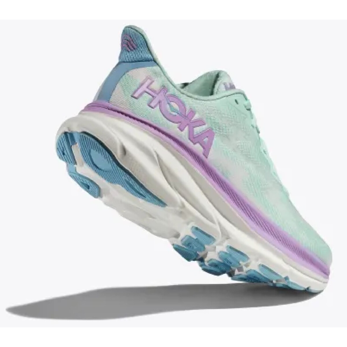 HOKA CLIFTON 9 w-sunlitocean-lilacmist