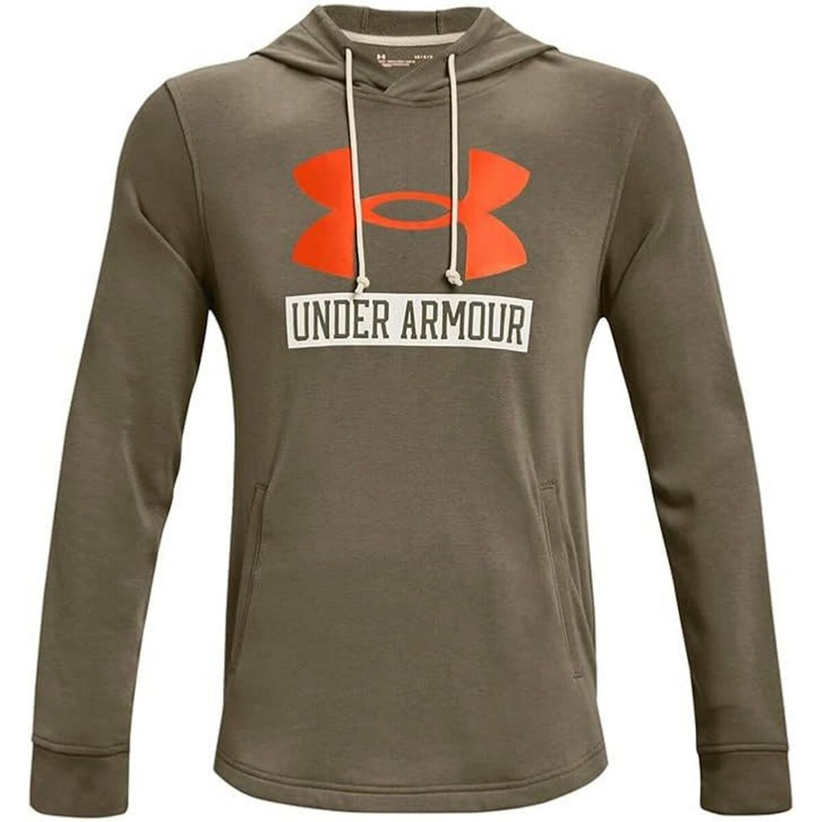 UA RIVAL TERRY LOGO HOODIE