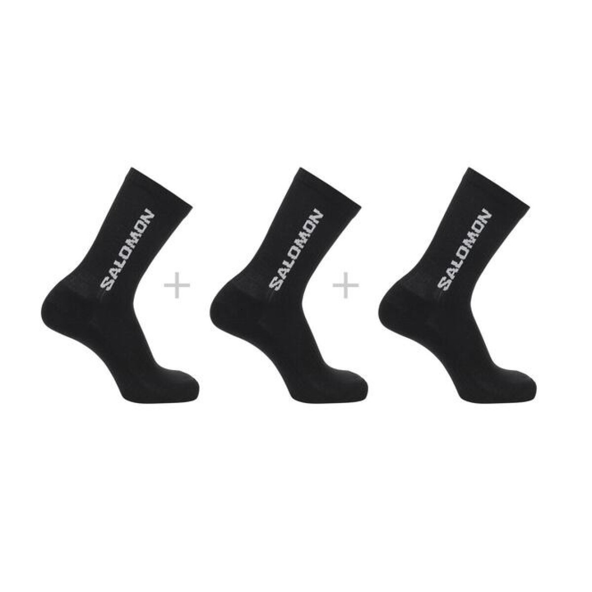 Salomon EVERYDAY CREW 3-PACK schwarz