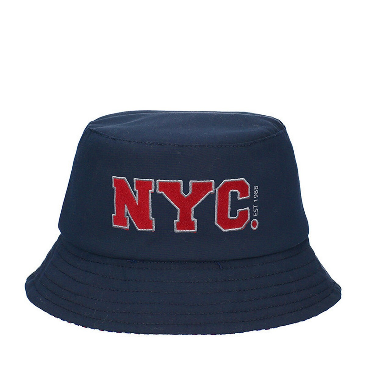 Mess CAPELLO Bucket con Stampa flockata