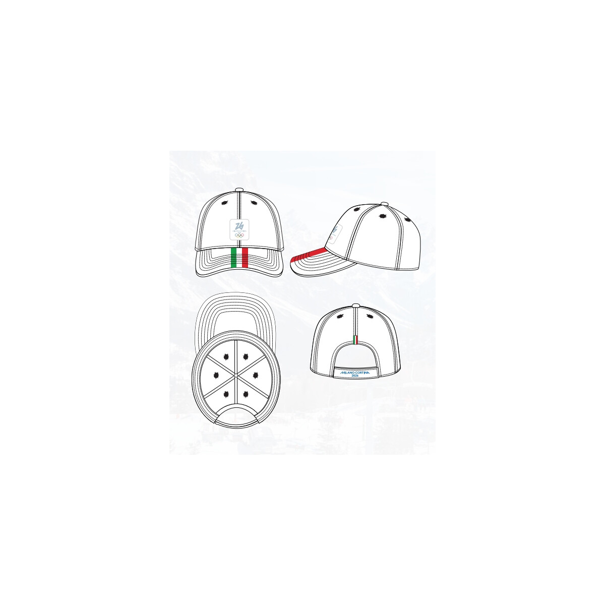 MILANO-CORTINA Italia Cap