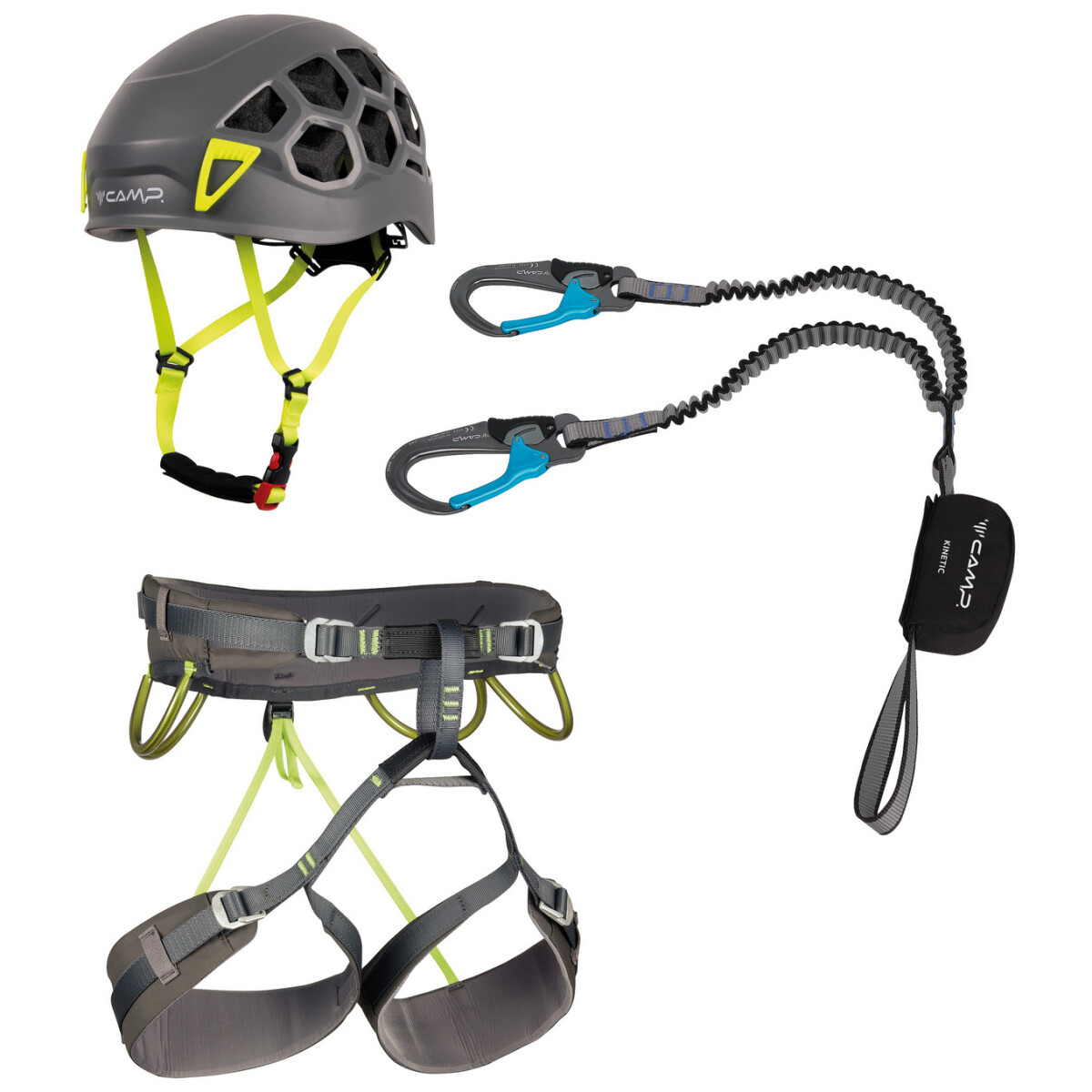 CAMP Kit Ferrata Kinetic Rewind Pro-CR4-Ikon