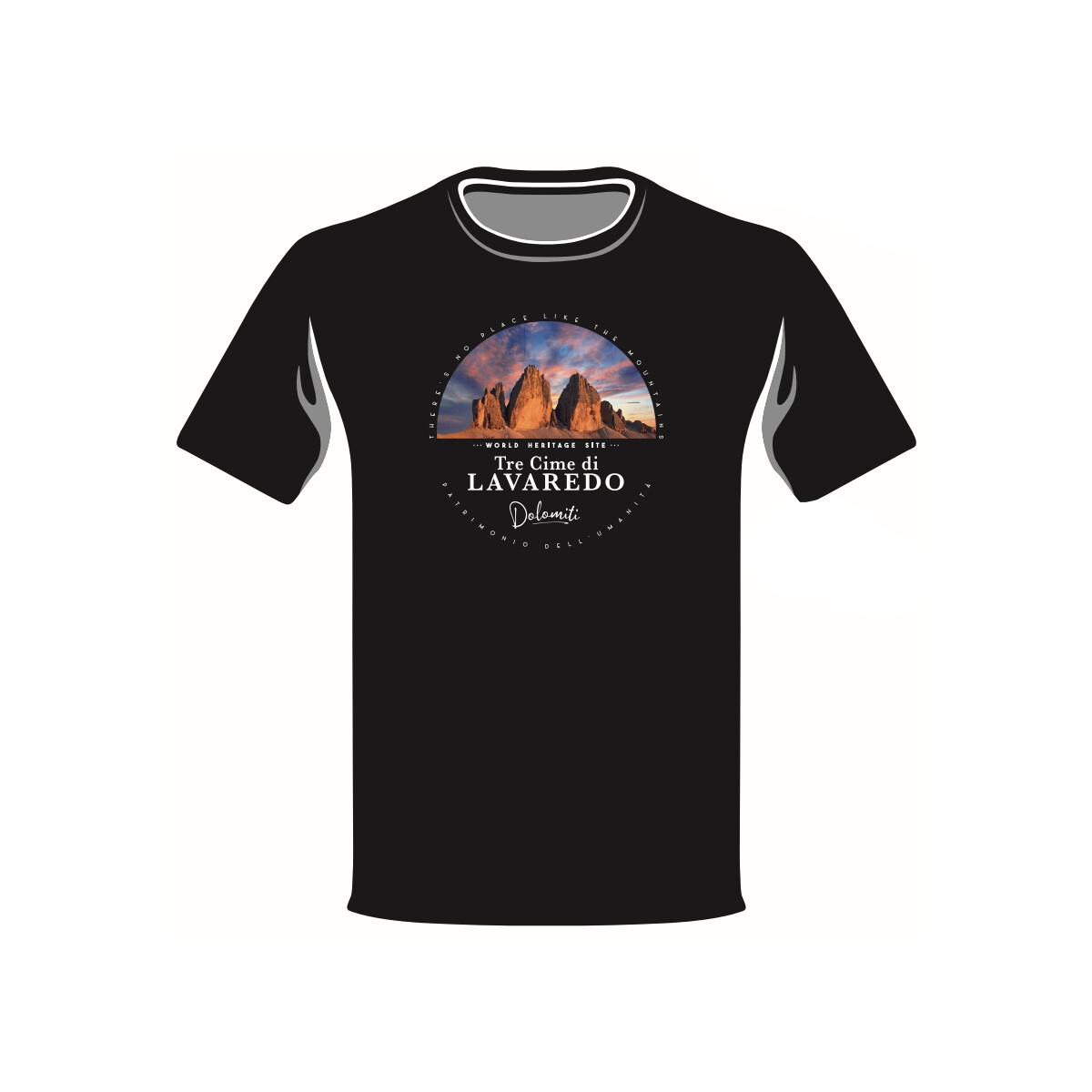 SKYLINE CERCHIO TRE CIME T-SHIRT w